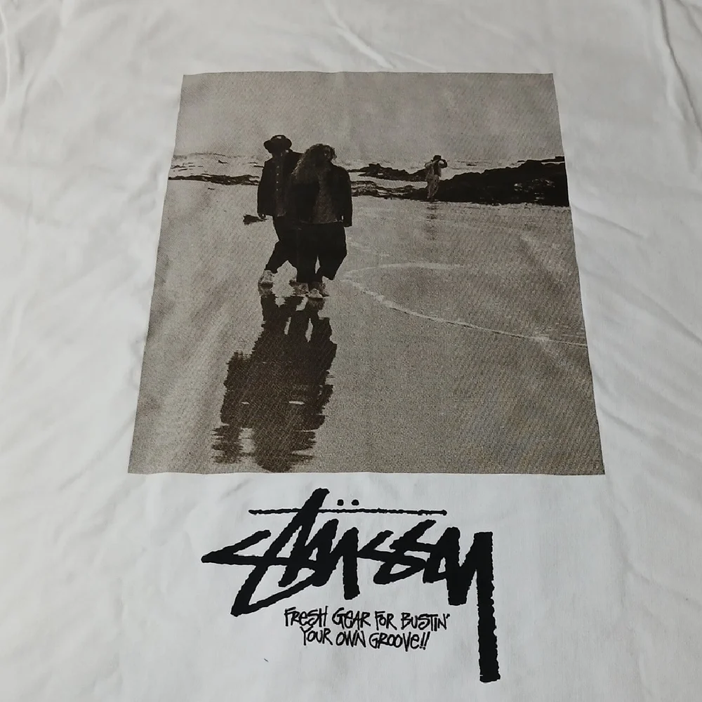 Stussy White Short Sleeve Tee - Picture 3 of 3